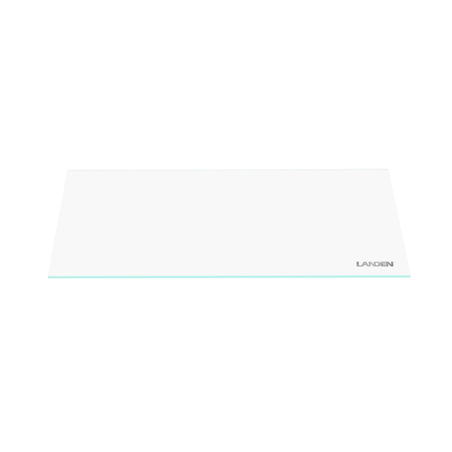 LANDEN 4mm Thick Clear Glass Aquarium Lid, Includes 4 Clips for Secure Placement, 342 x 168mm(13.46x6.61 inches )Adapted to NA362226