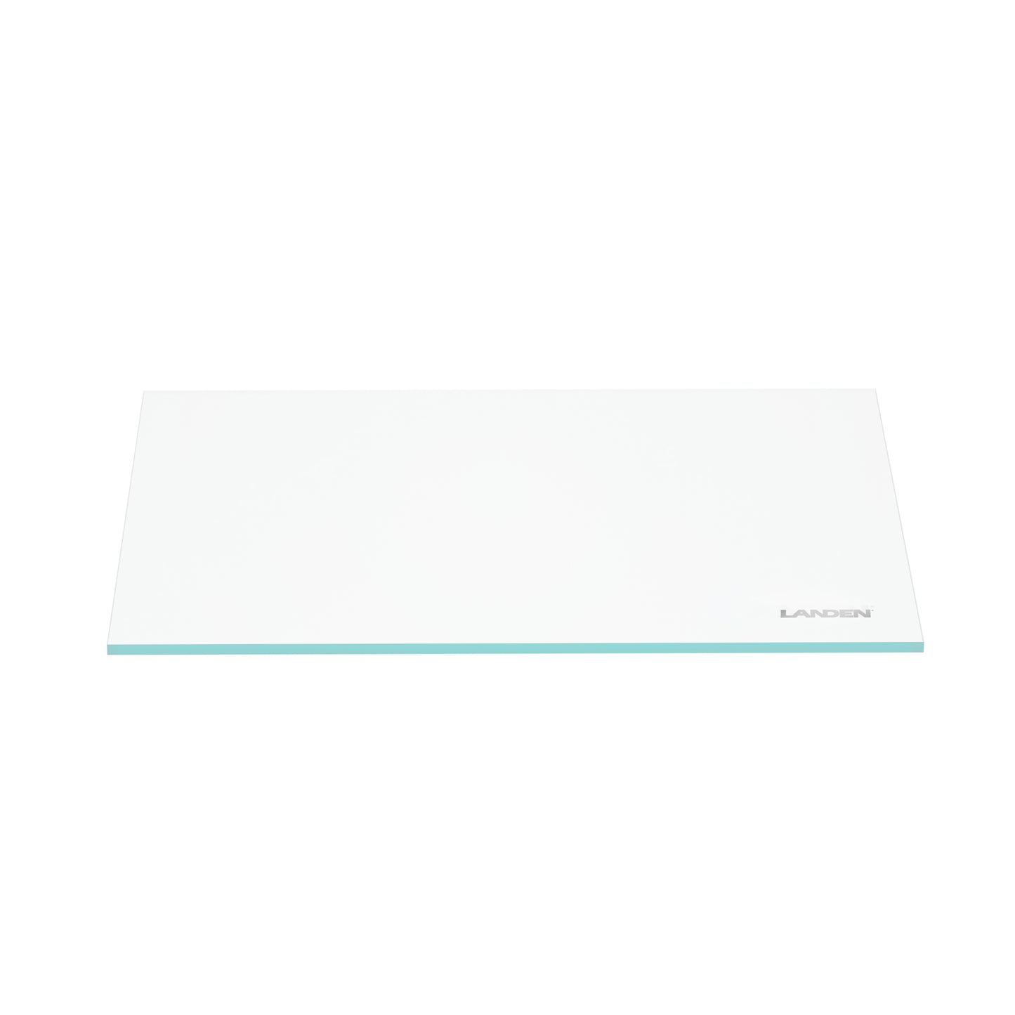 LANDEN 4mm Thick Clear Glass Aquarium Lid, Includes 4 Clips for Secure Placement, 282 x 225mm(11.1x8.86 inches) Adapted to CB303030, ARF30