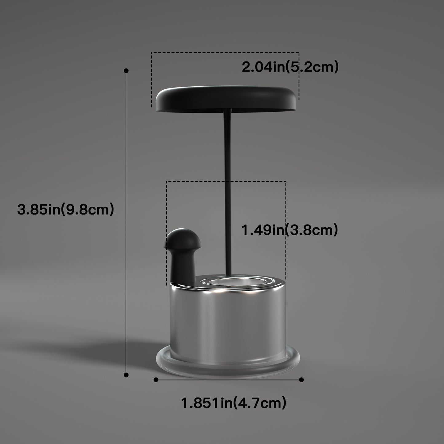 Landen PLANTBRIZ Mist Maker for Aquariums, terrariums, paludariums, and Fish Tank Deco, Includes Removable Splash Cap.