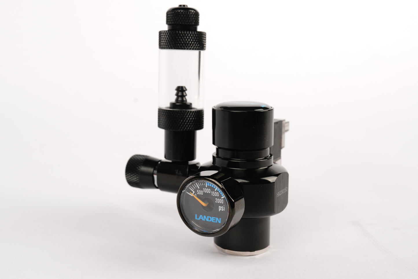LANDEN AverVita CO2 Regulator Efficient Control with Integrated DC 12V Solenoid and Precision Bubble Counter,CO2 Indicator Solution Kit Included