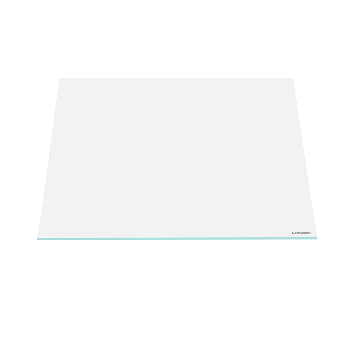 LANDEN 4mm 2-Piece Glass Aquarium Lid for 75 cm Tanks — 42.6 × 32.7 cm Each (16.77" × 12.87"), Includes 8 Clips