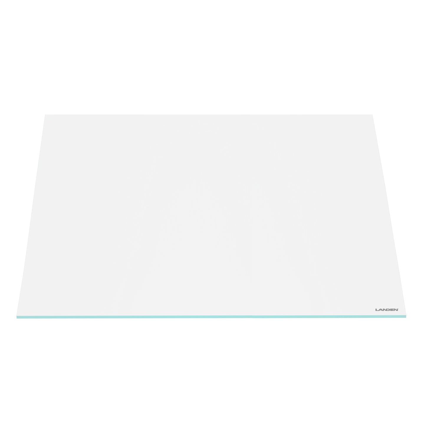 LANDEN 4mm 2-Piece Glass Aquarium Lid for 90 cm Tanks — 47.2 × 39.0 cm Each (18.58" × 15.35"), Includes 8 Clips