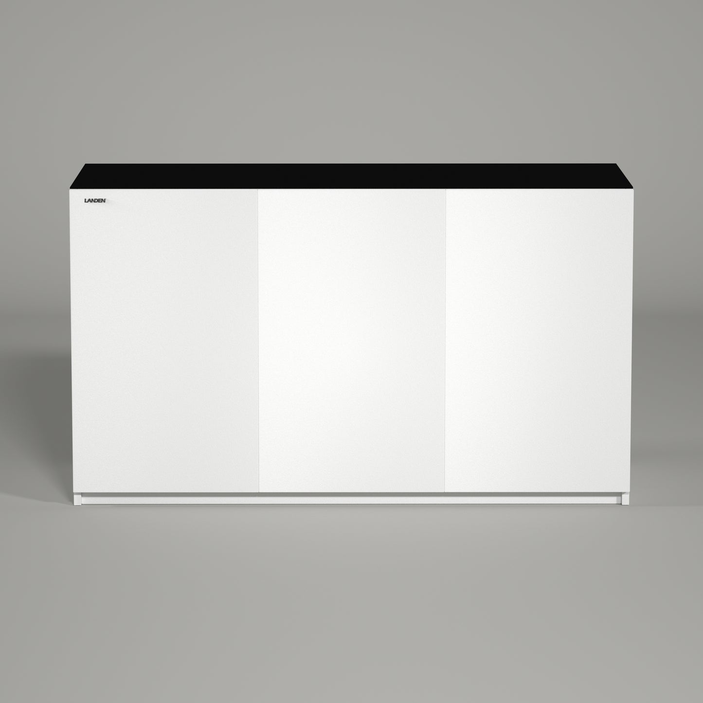 LANDEN Aquarium Stand and Cabinet, for up to 118 Gal Tank, Wooden White(Stand Only) W59.06xD23.62xH33.86 in(150x60x86cm)