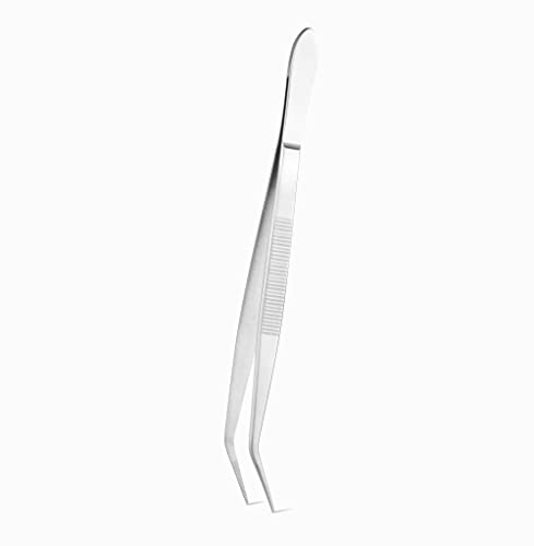 LANDEN Stainless Steel Pro Sprint Scissors Trimming Scissors and Tweezers for Aquatic Plants Aquatic Organisms and Amphibians