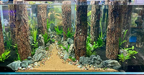 Landen Namale Aquarium Sand, Super Natural for Aquarium Landscaping, Cosmetic Sand for Plant Tank, Fine Grain Natural Color River Sand for Freshwater or Blackwater Biotope Tank