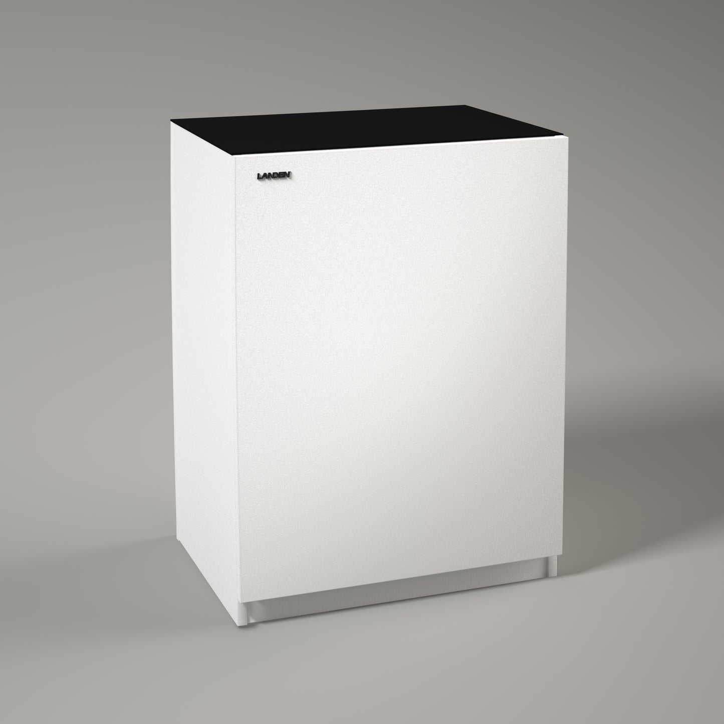 LANDEN Aquarium Wooden Stand and Cabinet for up to 30 Gal Tank,W23.6xD17.7xH33.9in, Matte White Painted(Stand Only)