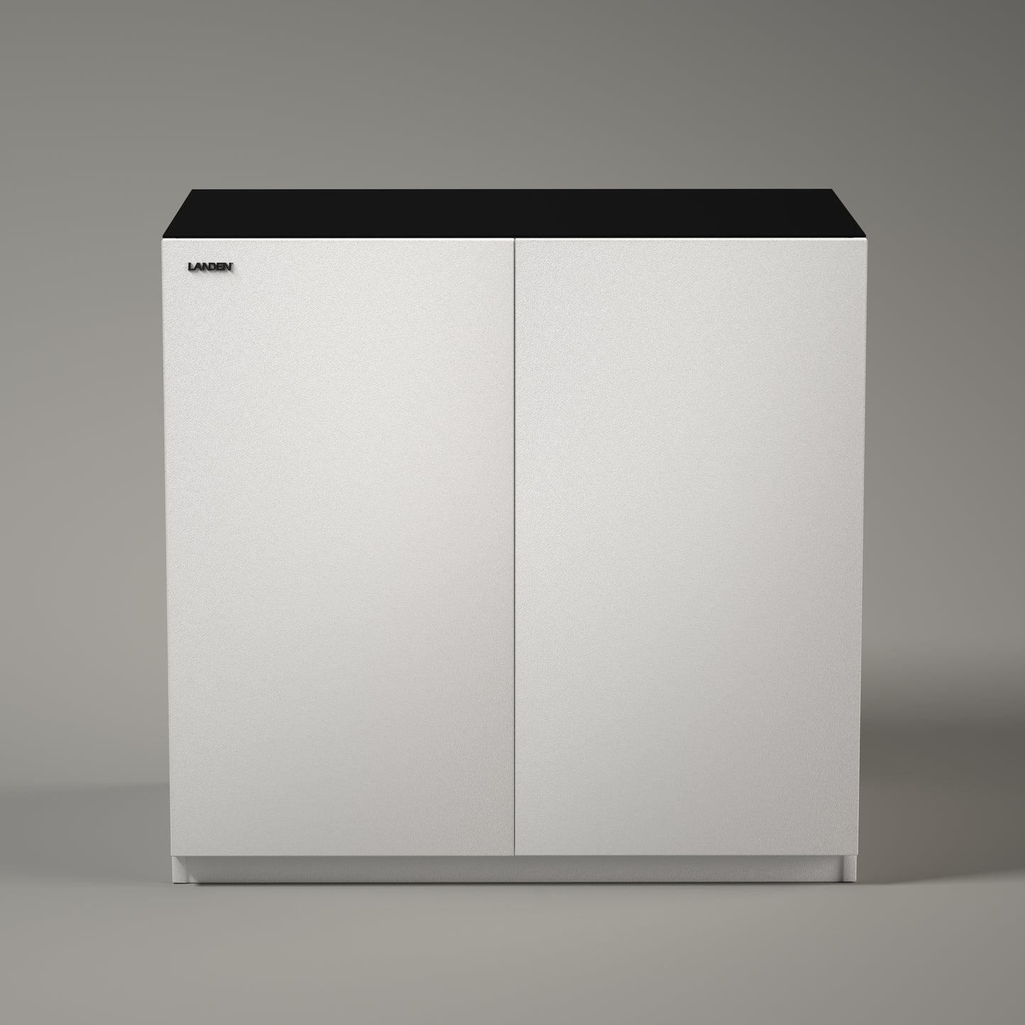 LANDEN Aquarium Matte White Wooden and Cabinet for 55Gal Tank,W35.4xD19.7xH33.9in(Stand Only)