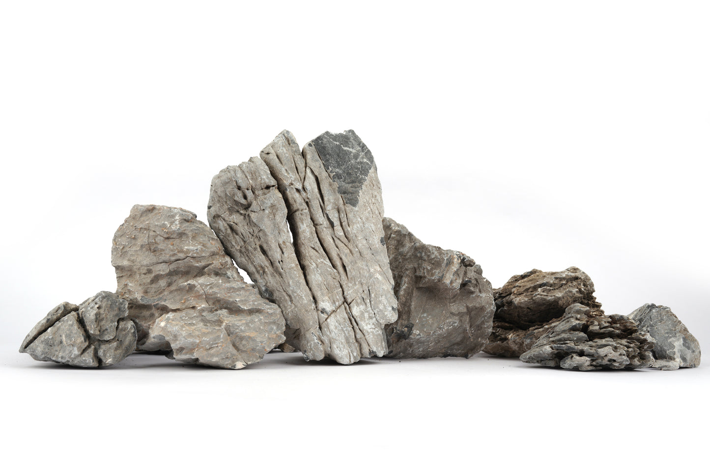LANDEN Seiryu Stones Natural Rocks for Aquascaping (36lbs, 3-11inches) 14pcs