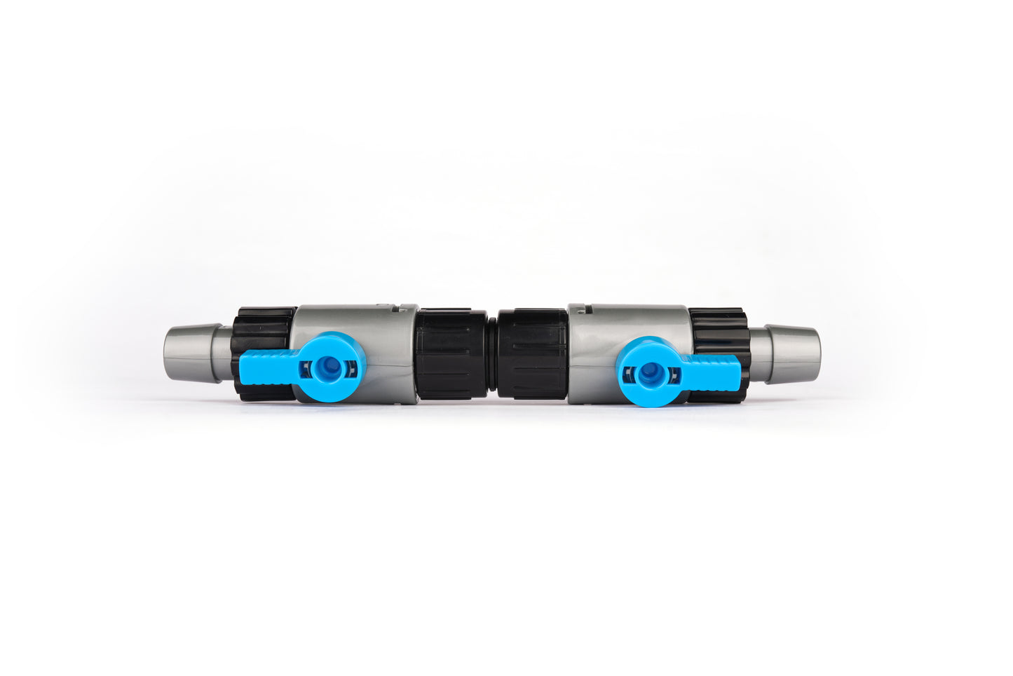 LANDEN Double Tab Connector for Aquarium, Canister Filter Hose Connector, Fish Tank Water Flow Control, Quick Release Valve, (5/8″(16/16mm)), 2PCS