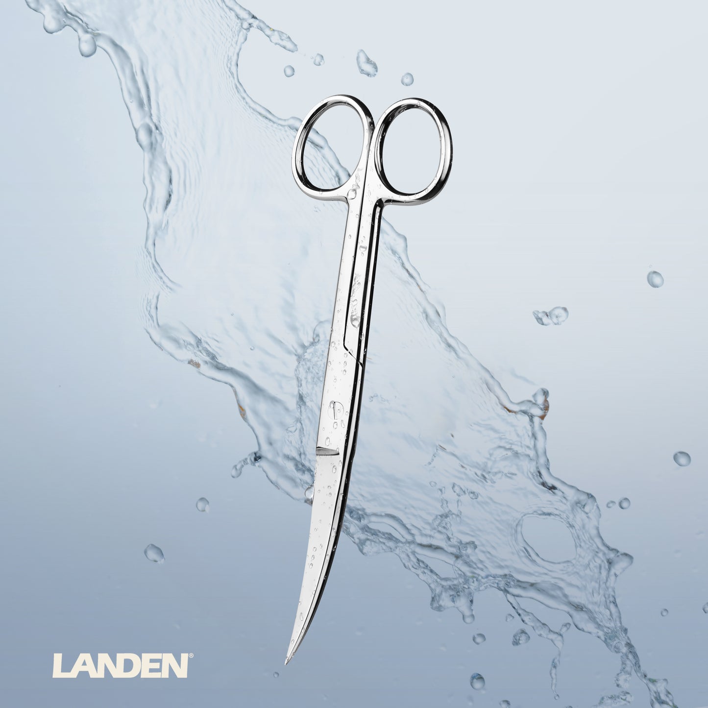 LANDEN Stainless Steel Pro Sprint Scissors Trimming Scissors and Tweezers for Aquatic Plants Aquatic Organisms and Amphibians