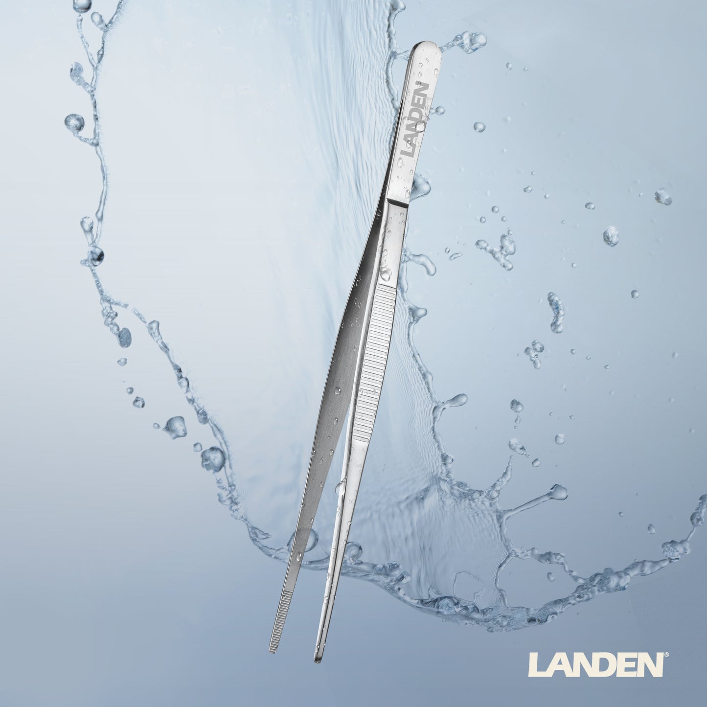 LANDEN Stainless Steel Pro Sprint Scissors Trimming Scissors and Tweezers for Aquatic Plants Aquatic Organisms and Amphibians