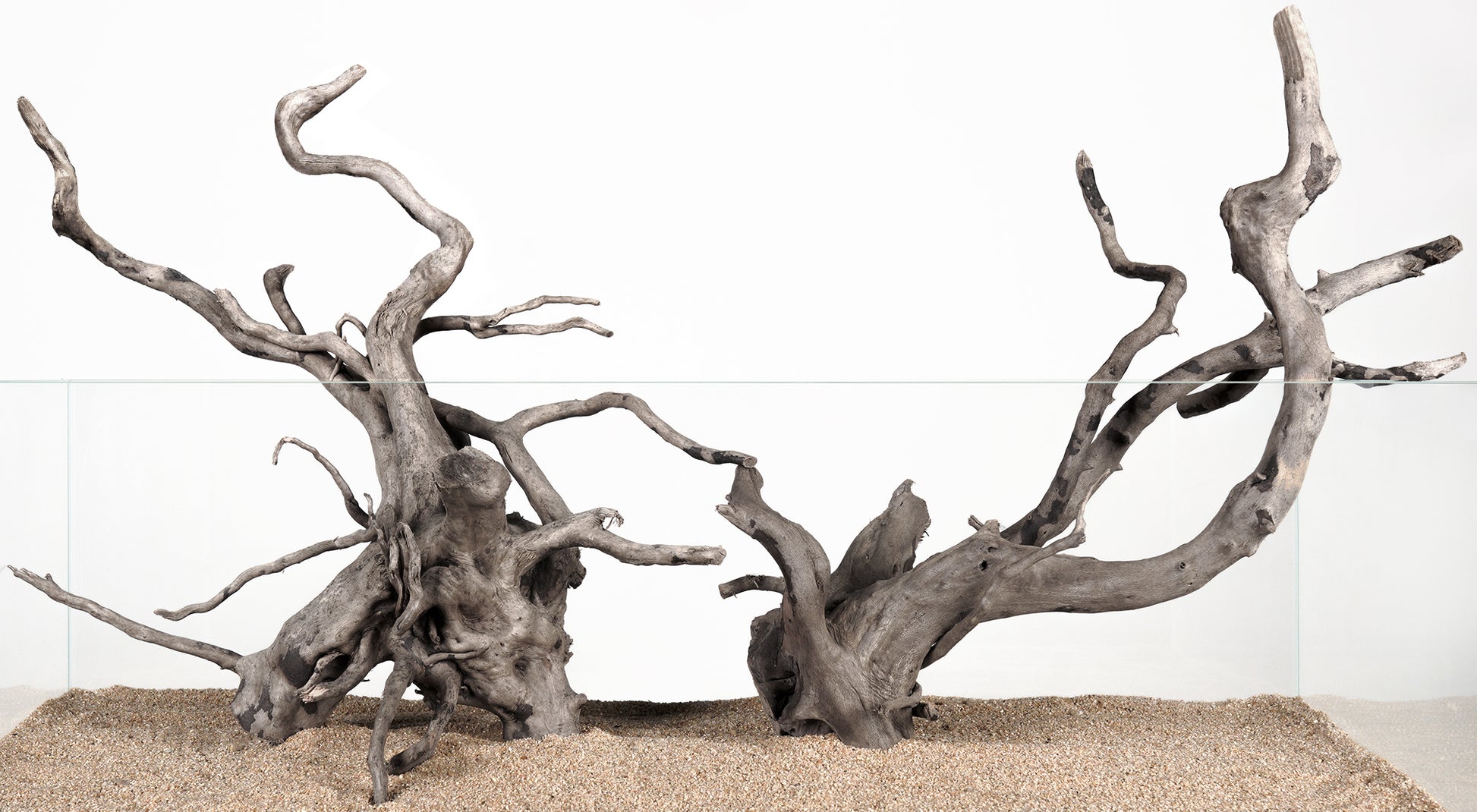 fish tank accessories for sale in norfolk LANDEN Natural Spider Wood Aquarium Decorative Fish Tank Decorations, Driftwood Branches (12-16 Inch, XL) 4 Pcs