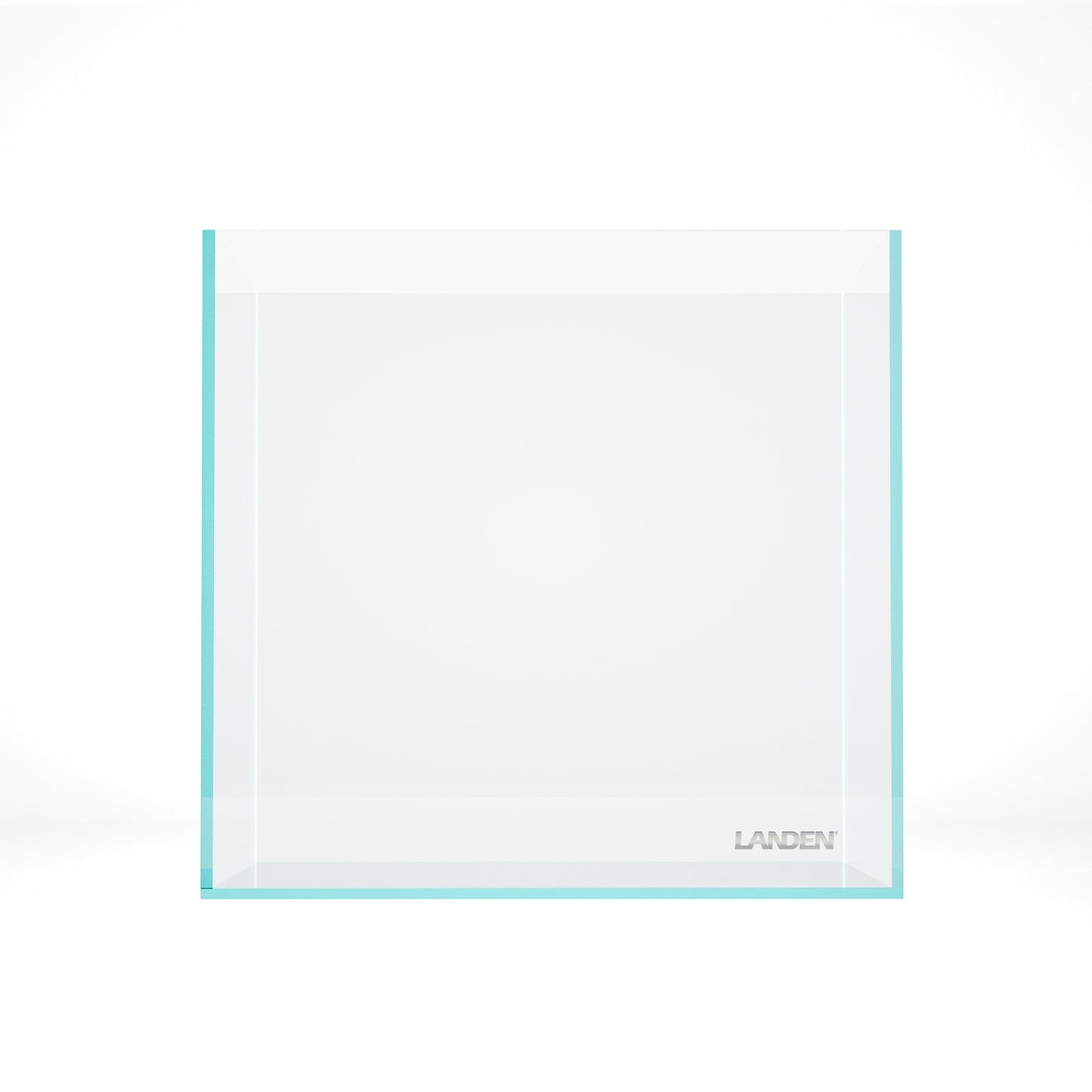 10% Off — Landen 30C 6.6 Gallon Rimless Low Iron Aquarium Tank, 11.8" L × 11.8" W × 11.8" H (30cm x 30cm x 30cm)
