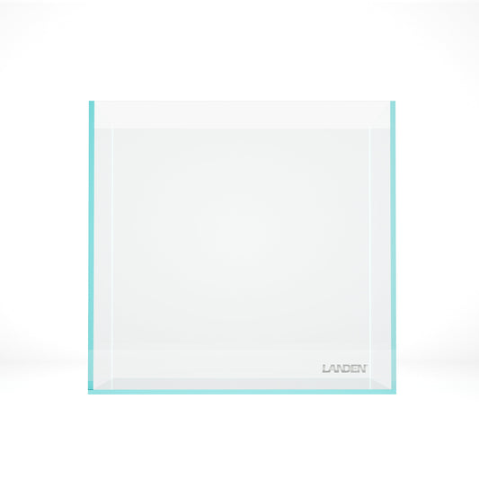 10% Off — Landen 30C 6.6 Gallon Rimless Low Iron Aquarium Tank, 11.8" L × 11.8" W × 11.8" H (30cm x 30cm x 30cm)