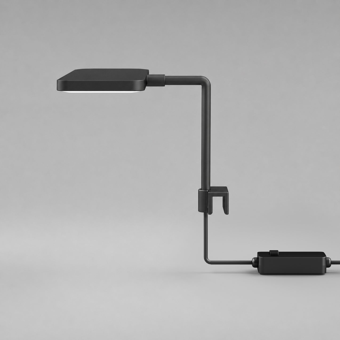 LANDEN HL20T clip-on light angled view