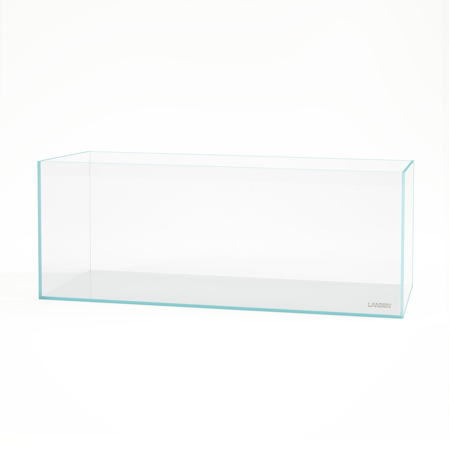 LANDEN 150cm Rimless Low-Iron Aquarium — 88.5 Gallon Bookshelf Tank (150×50×50 cm)