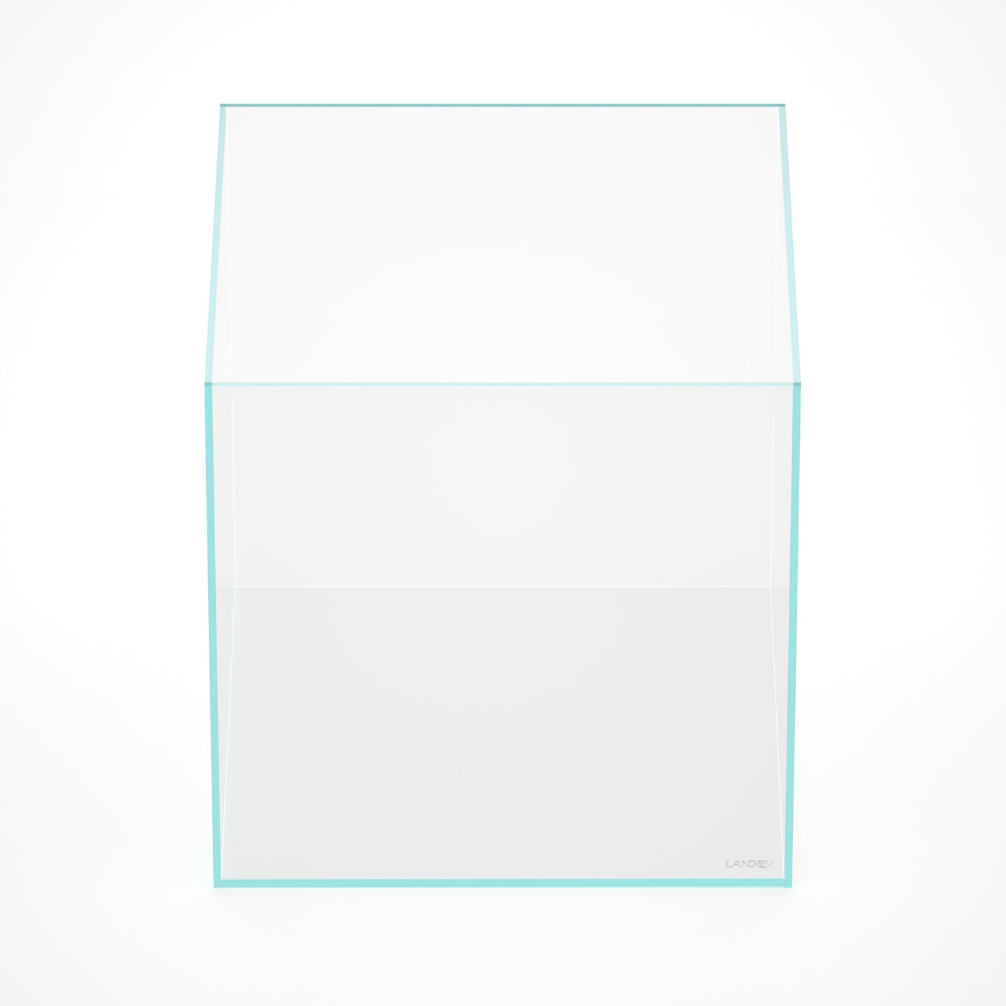 LANDEN 52.4 Gallon Cube Rimless Low Iron Aquarium Fish Tank, 23.6" L × 23.6" W × 23.6" H (60cm x 60cm x 60cm) 10mm Thickness