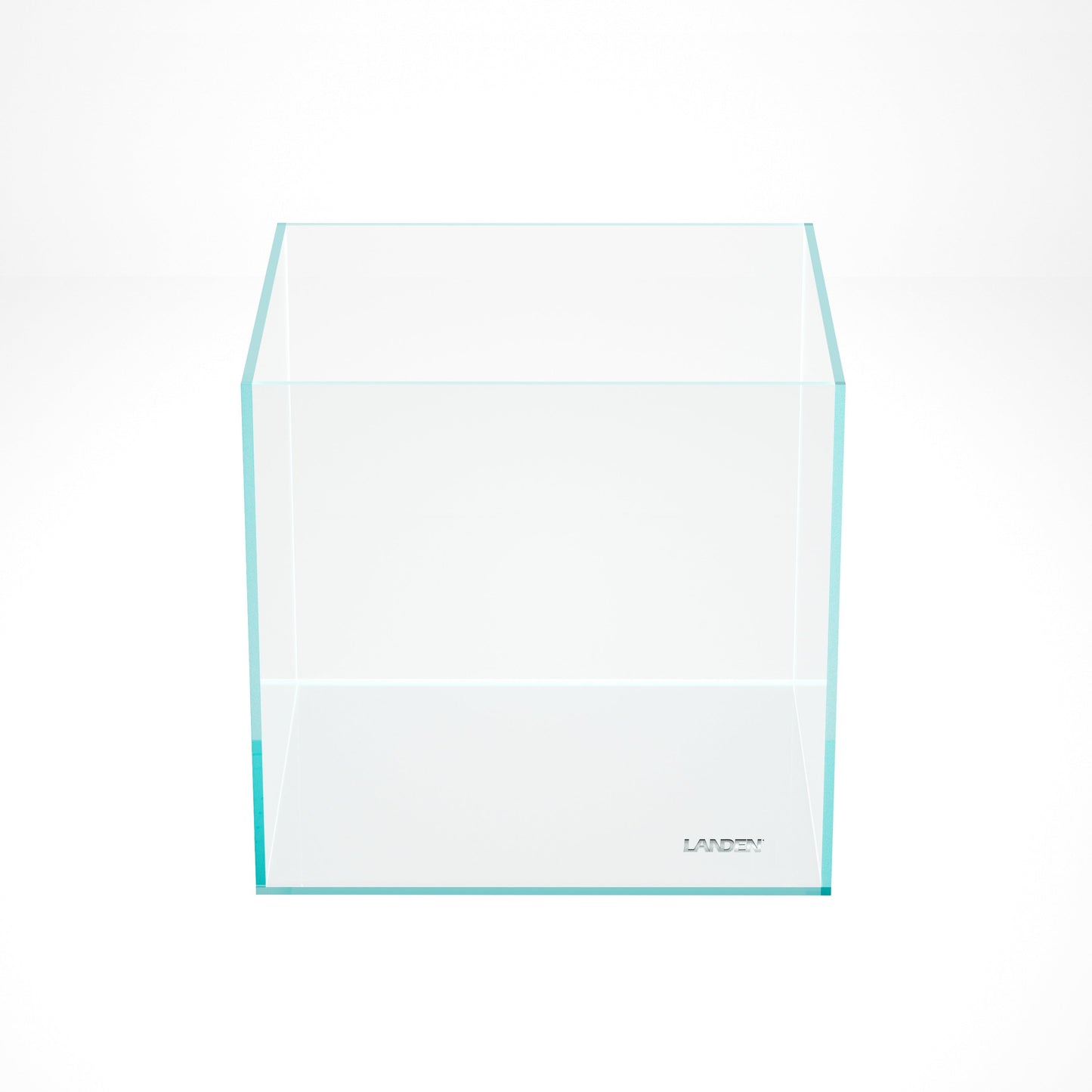 10% Off — Landen 30C 6.6 Gallon Rimless Low Iron Aquarium Tank, 11.8" L × 11.8" W × 11.8" H (30cm x 30cm x 30cm)