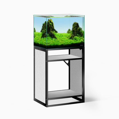 LANDEN Three-Shelf Metal Aquarium Stand with Shelves for up to 30 Gal Tanks, 60x45x80cm (23.6x17.7x31.49 in)