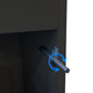 LANDEN 100 cm aquarium stand, matte black