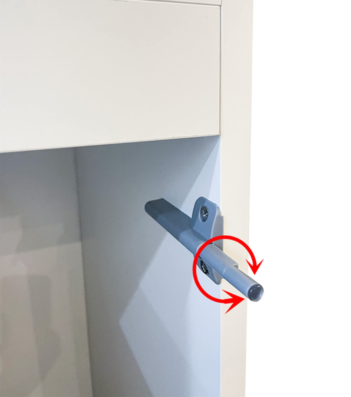 LANDEN 100 cm aquarium stand, matte white