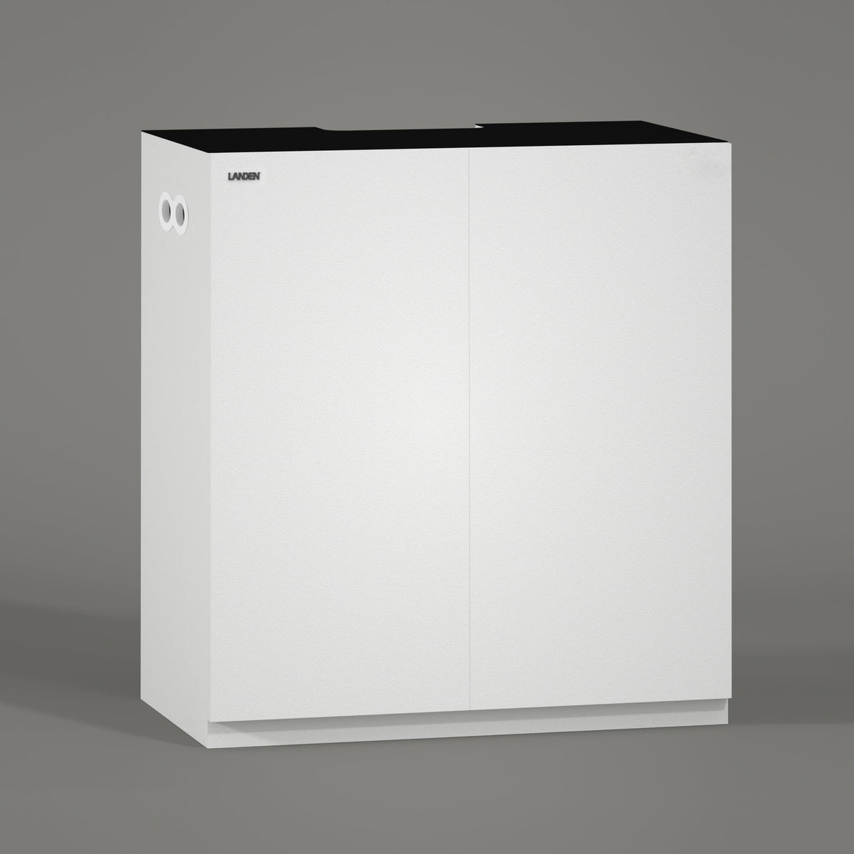 LANDEN 75 cm aquarium stand, matte white