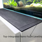 LANDEN 100 cm aquarium stand, matte white