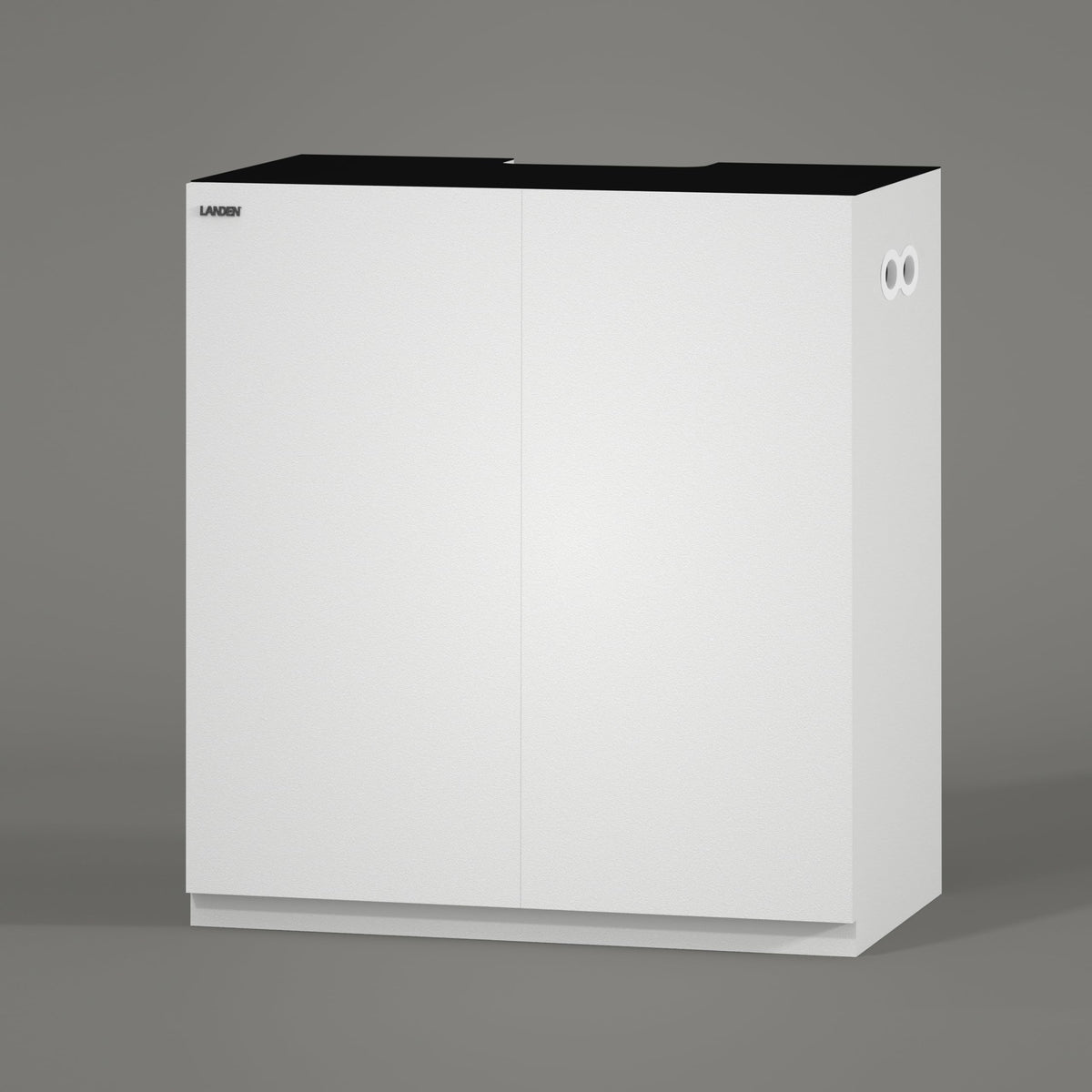 LANDEN 75 cm aquarium stand, matte white