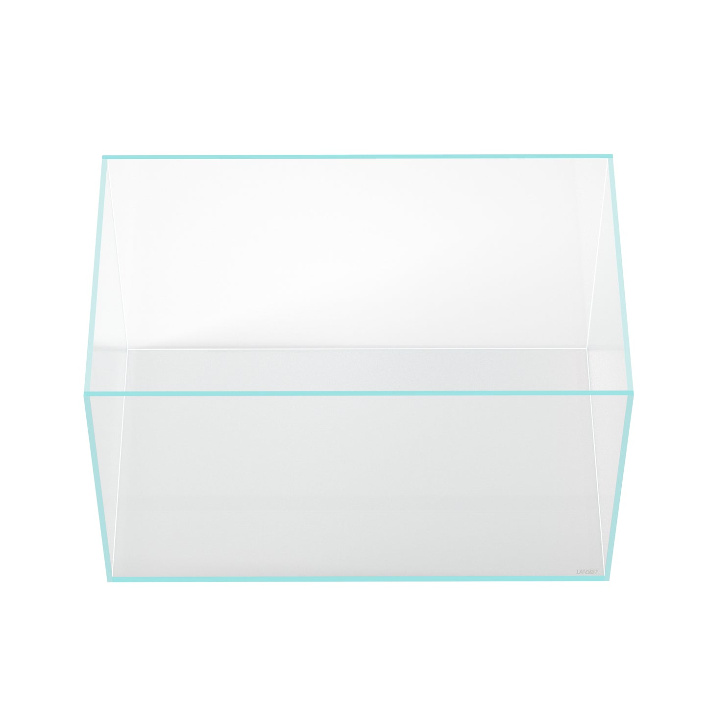 LANDEN 75H 37 Gallon Rimless Low Iron Aquarium Tank, W29.5×D17.7×H17.7 in(75x45x45cm)