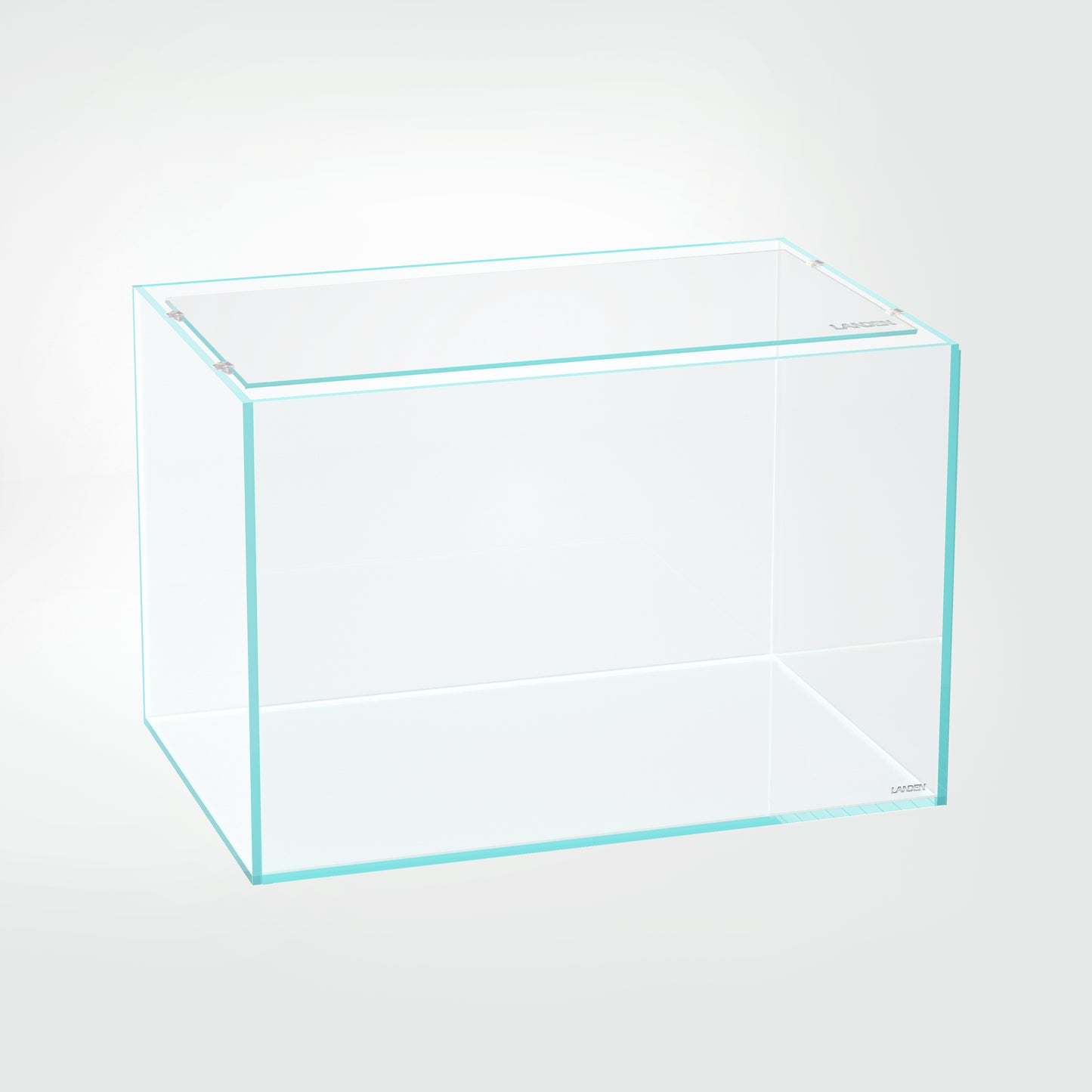 LANDEN 4mm Thick Clear Glass Aquarium Lid,Includes 4 Clips for Secure Placement, 576 x 310mm(22.68x12.2 inches) Adapted to SD604040
