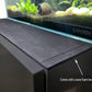 LANDEN 100 cm aquarium stand, matte black