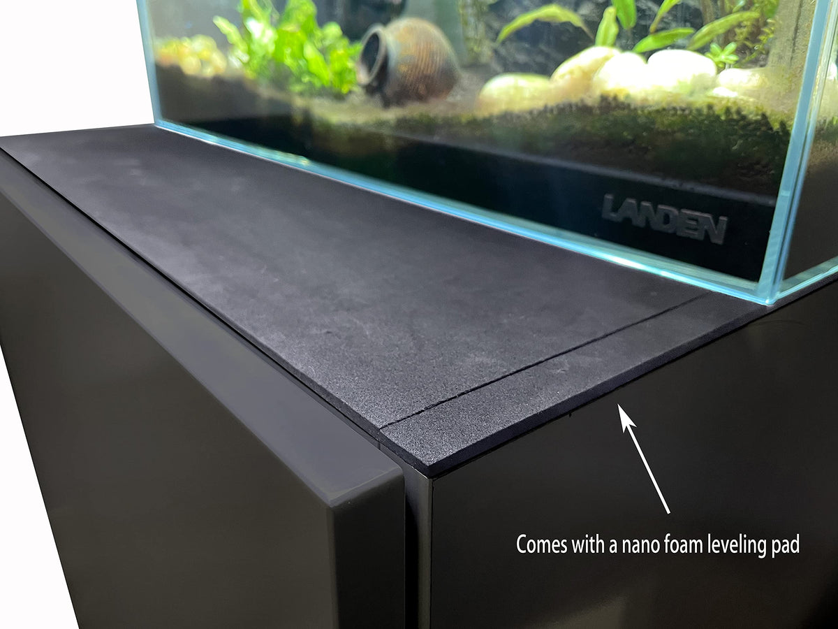 LANDEN 100 cm aquarium stand, matte black