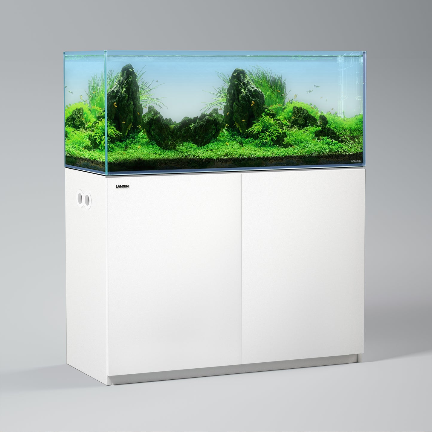 LANDEN Aquarium Wooden Stand and Cabinet -80cm(31.5inches) Height