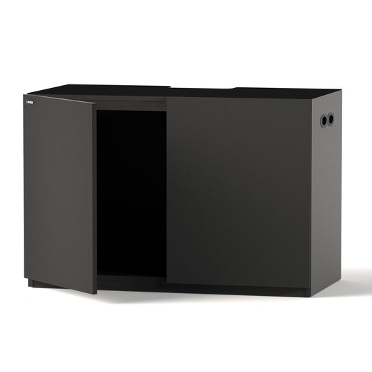 LANDEN Aquarium Stand and Cabinet, for up to 118 Gal Tank, Matte Black Painted(Stand Only) W59.06xD23.62xH33.84 in(150x60x80cm)