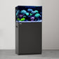 LANDEN Aquarium Wooden Stand and Cabinet for 30 gallon, W23.6xD17.7xH33.5in(60X45X80cm), Matte Black Painted (Stand Only)