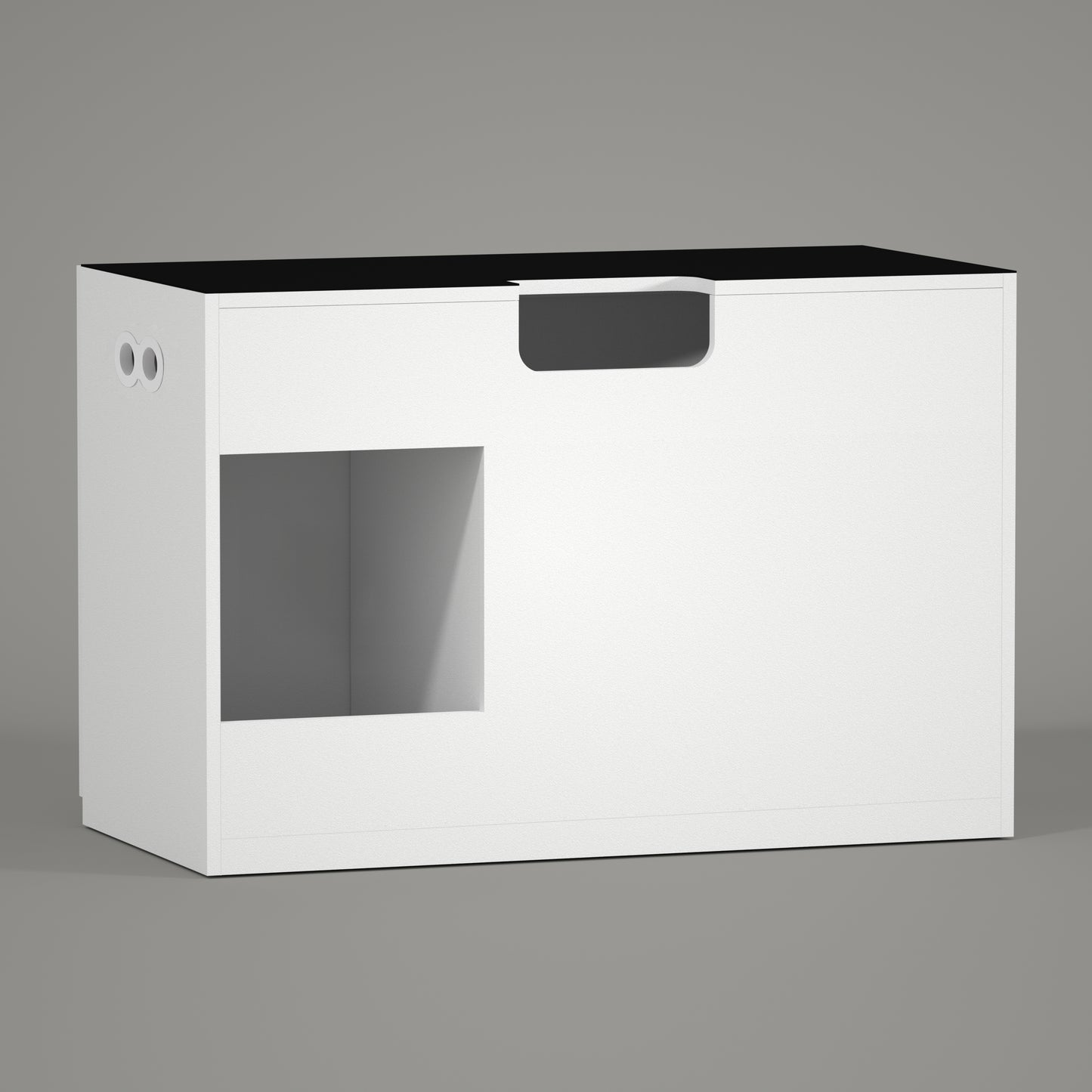 LANDEN Aquarium Stand and Cabinet, for up to 118 Gal Tank, Wooden White(Stand Only) W59.06xD23.62xH33.86 in(150x60x80cm)