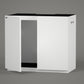 LANDEN Aquarium Wooden Stand and Cabinet for 55 gallon,W35.4xD19.7xH31.5in(90X50X80cm), Matte White Painted (Stand Only)