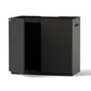 LANDEN Aquarium Wooden Stand and Cabinet for 55 gallon,W35.4xD19.7xH31.5in(90X50X80cm), Matte Black Painted (Stand Only)