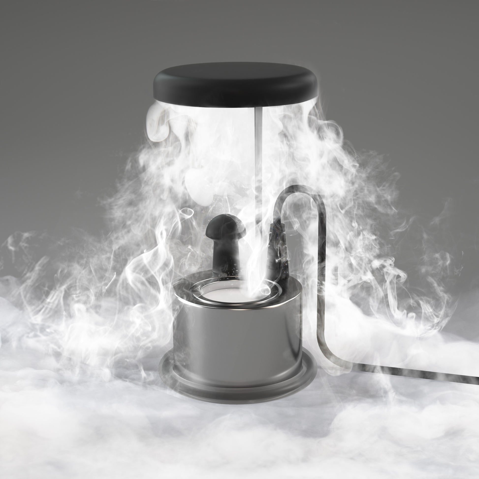 fish tank accessories for sale in norfolk Landen PLANTBRIZ Mist Maker for Aquariums, terrariums, paludariums, and Fish Tank Deco, Includes Removable Splash Cap
