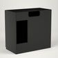 LANDEN Aquarium Stand and Cabinet, for up to 55Gal TankFish Tank,W35.4xD19.7xH33.9in(90X50X86cm) ,Wooden Matte Black Painted (Stand Only)