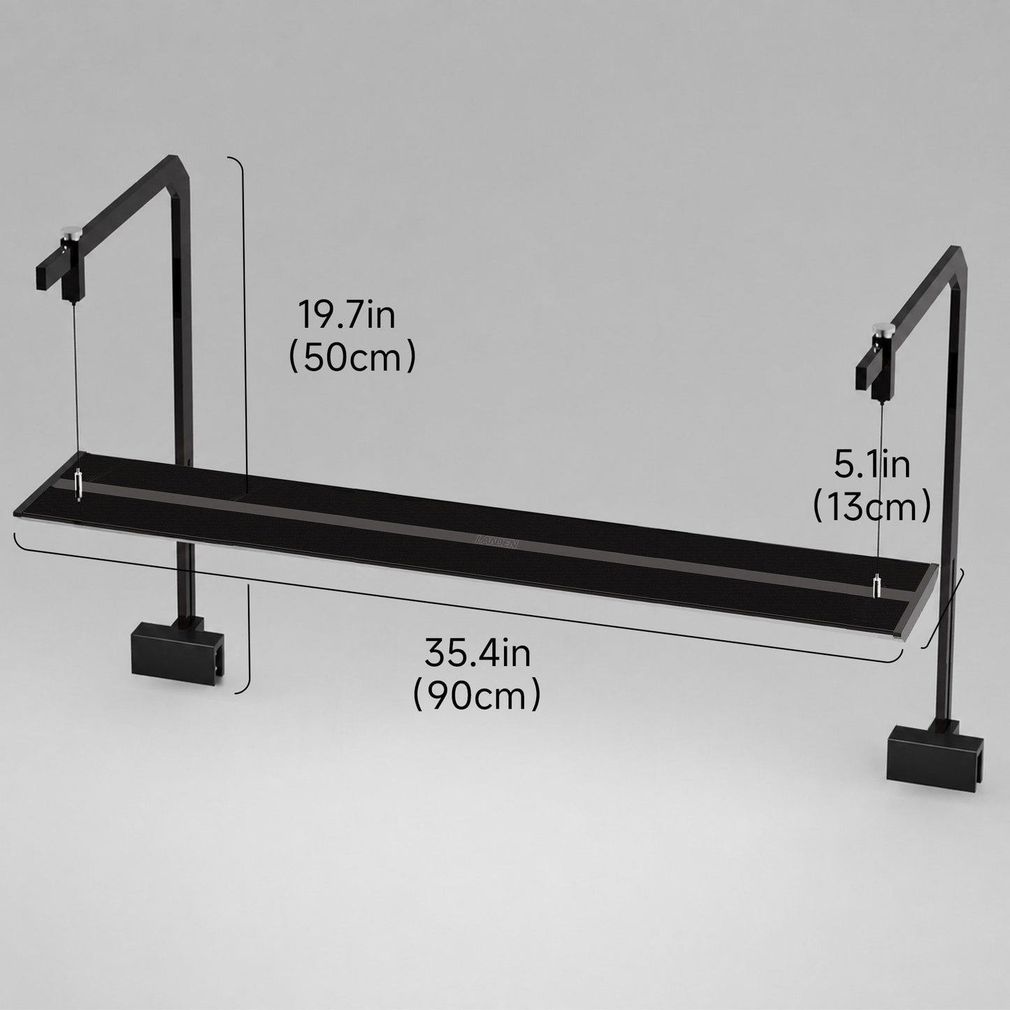 LANDEN AB90H fixture dimensions