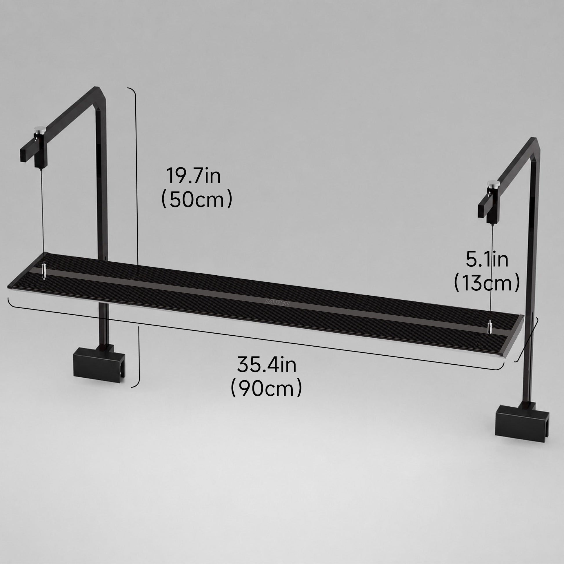LANDEN AB90H fixture dimensions