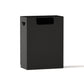 LANDEN Aquarium Wooden Stand and Cabinet for 16 gallon,W23.6xD11.8xH31.5in(60X30x80cm), Matte Black Painted (Stand Only)