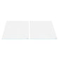 LANDEN 4mm 2-Piece Glass Aquarium Lid for 90-100 cm Tanks — 42.2 × 40.0 cm Each (16.61" × 15.75"), Includes 8 Clips