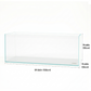 LANDEN 150cm Rimless Low-Iron Aquarium — 88.5 Gallon Bookshelf Tank (150×50×50 cm)