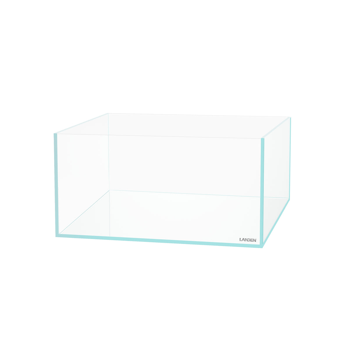 LANDEN 36S shallow rimless aquarium right angle