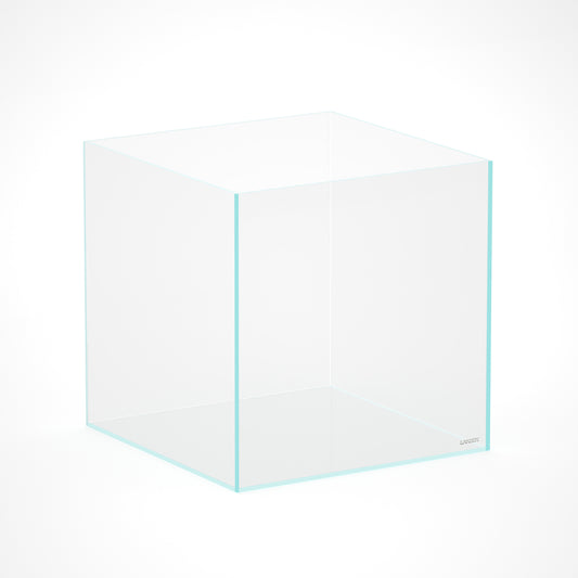 LANDEN 52.4 Gallon Cube Rimless Low Iron Aquarium Fish Tank, 23.6" L × 23.6" W × 23.6" H (60cm x 60cm x 60cm) 10mm Thickness