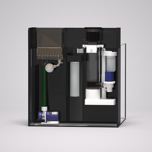 LANDEN AquaClean ACS150 Protein Skimmer for EzCube EC Series AIO Reef Tanks, Compact Rear-Chamber Marine Skimmer
