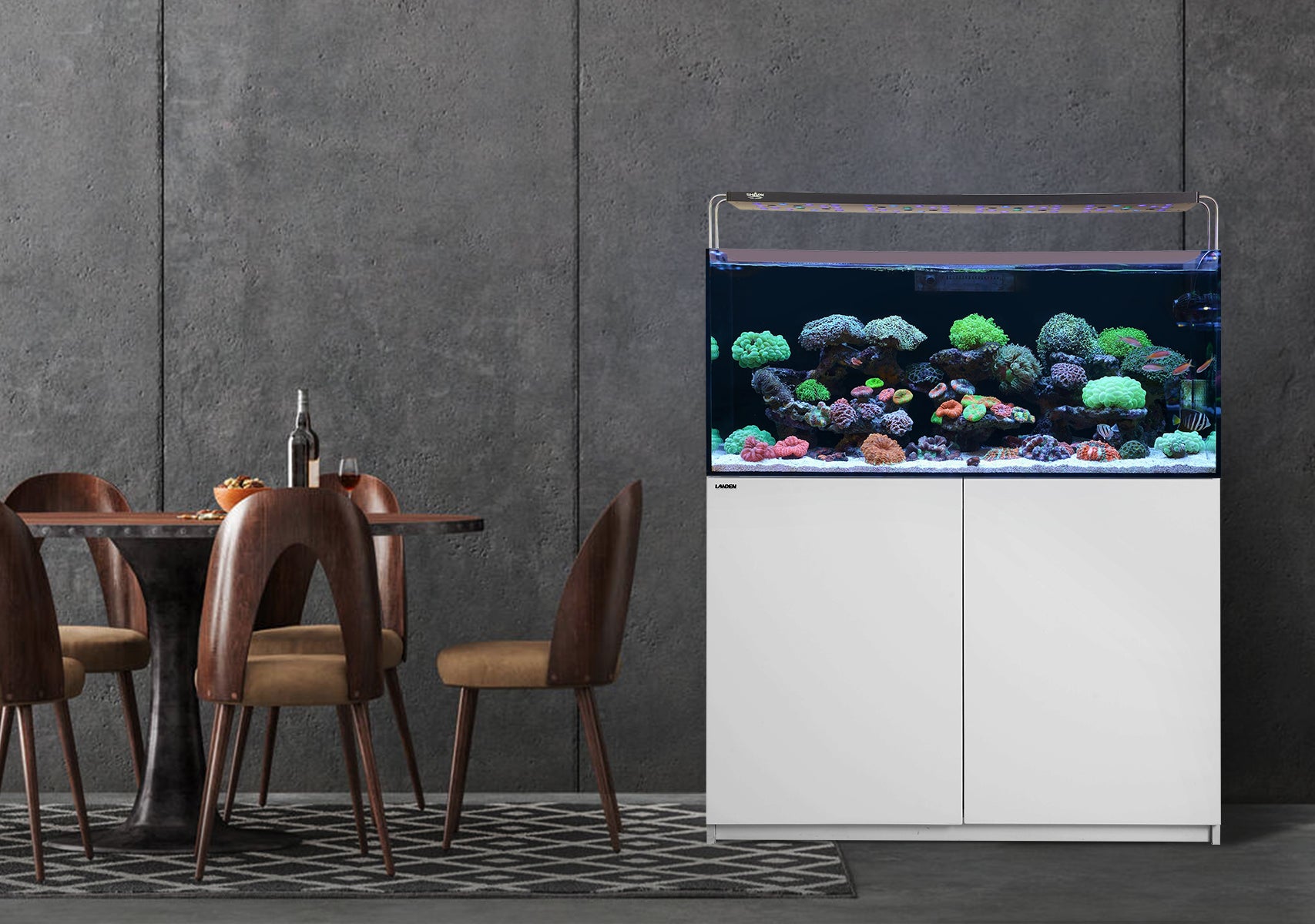 LANDEN Aquarium Aktivkohle Filtermedium 1 Liter – Für Süß- & Meerwasser, Porös, Phosphatfrei