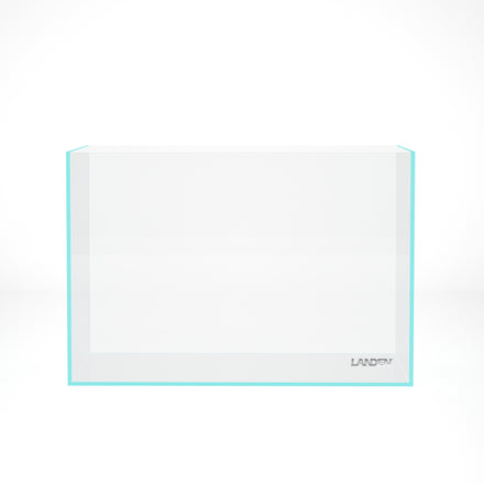 Landen 45P 10 Gallon Rimless Low Iron Aquarium Tank, 17.7" W × 11.8" D × 11.8" H (45cm x 30cm x 30cm)